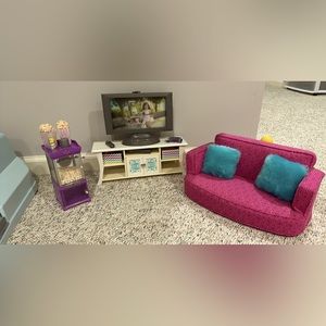 American Girl Entertainment Set